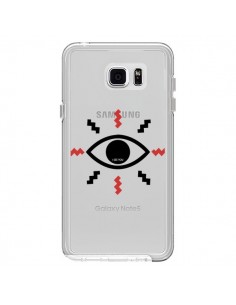 Coque Eye I See You Oeil Transparente pour Samsung Galaxy...