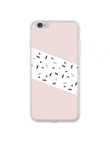 Coque iPhone 6 Plus et 6S Plus Festive Pattern Rose - Koura-Rosy Kane
