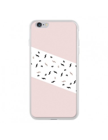 Coque iPhone 6 Plus et 6S Plus Festive Pattern Rose - Koura-Rosy Kane