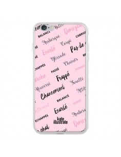 Coque iPhone 6 Plus et 6S Plus Ballerina Ballerine Mots -...