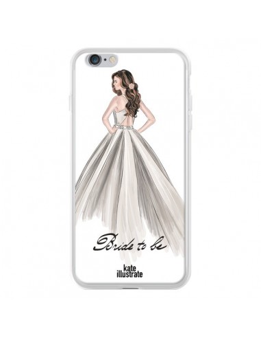 Coque iPhone 6 Plus et 6S Plus Bride To Be Mariée Mariage - kateillustrate