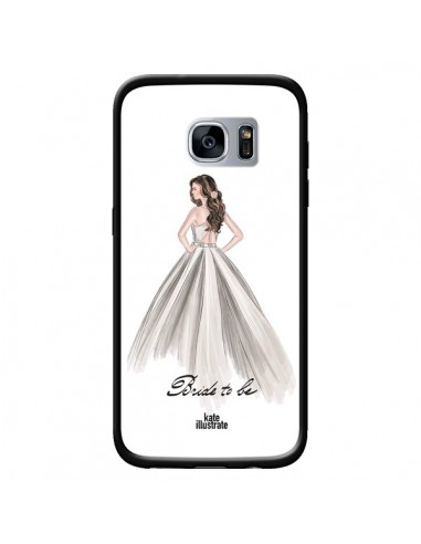Coque Bride To Be Mariée Mariage pour Samsung Galaxy S7 - kateillustrate