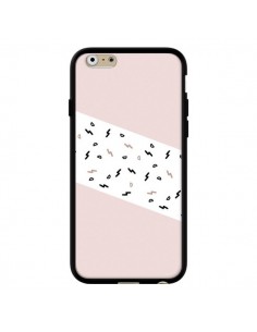 Coque iPhone 6 et 6S Festive Pattern Rose - Koura-Rosy Kane