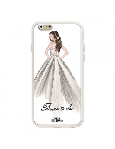 Coque iPhone 6 et 6S Bride To Be Mariée Mariage - kateillustrate