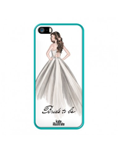 Coque iPhone 5/5S et SE Bride To Be Mariée Mariage - kateillustrate