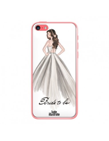 Coque iPhone 5C Bride To Be Mariée Mariage - kateillustrate