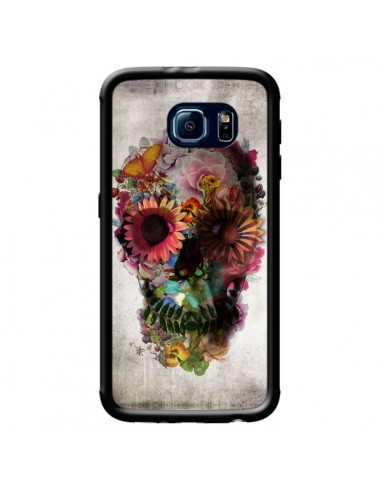 Coque Skull Flower Tête de Mort pour Samsung Galaxy S6 - Ali Gulec