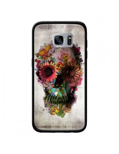 Coque Skull Flower Tête de Mort pour Samsung Galaxy S7 - Ali Gulec