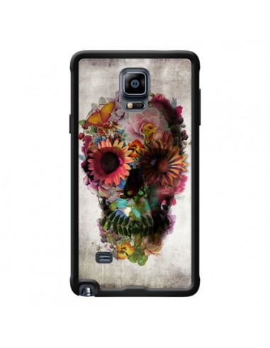 Coque Skull Flower Tête de Mort pour Samsung Galaxy Note 4 - Ali Gulec
