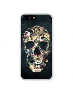 Coque iPhone 7 Plus et 8 Plus Skull Vintage Tête de Mort...