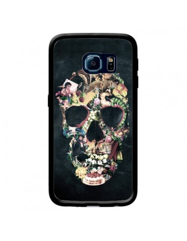 Coque Skull Vintage Tête de Mort pour Samsung Galaxy S6 Edge - Ali Gulec