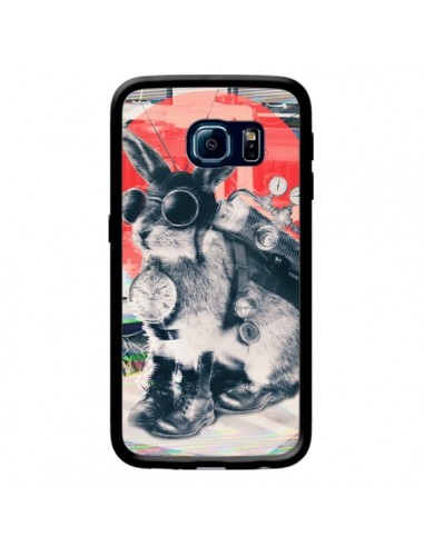 Coque Lapin Time Traveller pour Samsung Galaxy S6 Edge - Ali Gulec