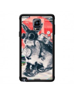 Coque Lapin Time Traveller pour Samsung Galaxy Note 4 -...