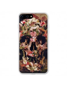 Coque iPhone 7 Plus et 8 Plus Jungle Skull Tête de Mort -...
