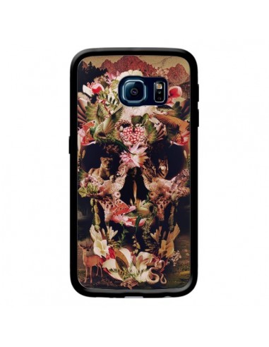 Coque Jungle Skull Tête de Mort pour Samsung Galaxy S6 Edge - Ali Gulec