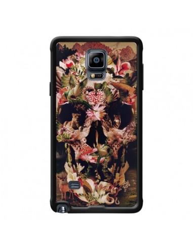 Coque Jungle Skull Tête de Mort pour Samsung Galaxy Note 4 - Ali Gulec