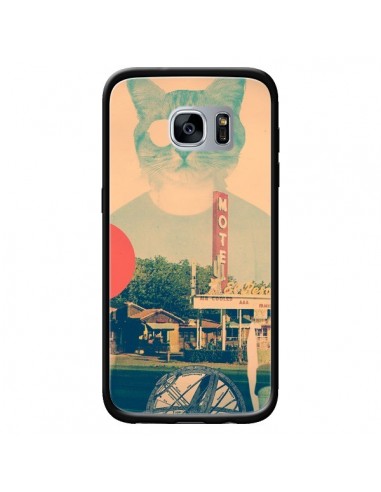 Coque Chat Fashion The Cat pour Samsung Galaxy S7 - Ali Gulec