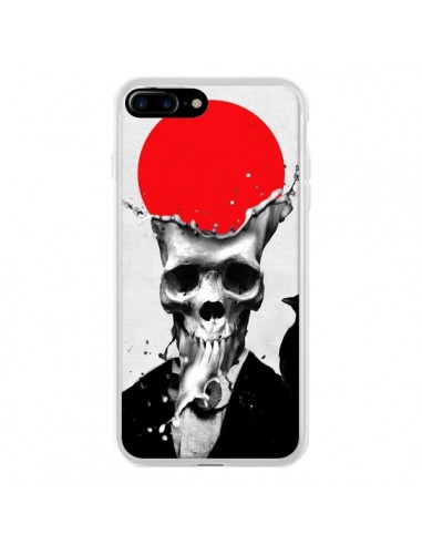 Coque iPhone 7 Plus et 8 Plus Splash Skull Tête de Mort - Ali Gulec