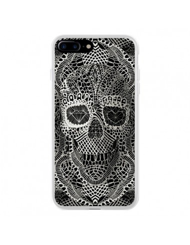 Coque iPhone 7 Plus et 8 Plus Skull Lace Tête de Mort - Ali Gulec
