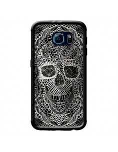 Coque Skull Lace Tête de Mort pour Samsung Galaxy S6 -...