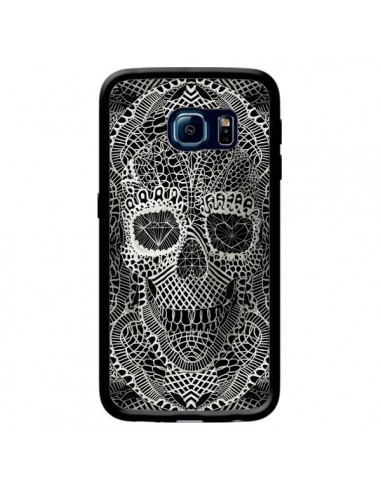 Coque Skull Lace Tête de Mort pour Samsung Galaxy S6 Edge - Ali Gulec