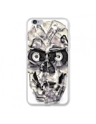 Coque iPhone 6 Plus et 6S Plus Tape Skull K7 Tête de Mort - Ali Gulec
