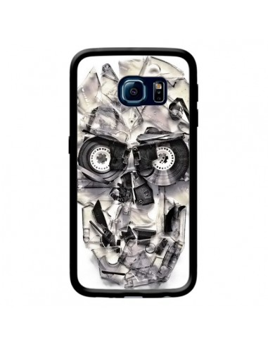 Coque Tape Skull K7 Tête de Mort pour Samsung Galaxy S6 Edge - Ali Gulec
