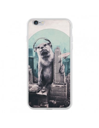 Coque iPhone 6 Plus et 6S Plus Loutre Dj New York - Ali Gulec