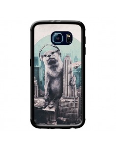 Coque Loutre Dj New York pour Samsung Galaxy S6 - Ali Gulec