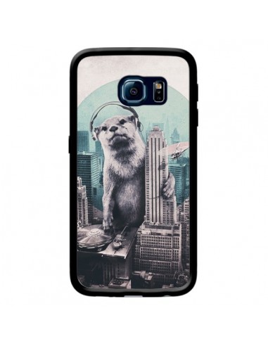 Coque Loutre Dj New York pour Samsung Galaxy S6 Edge - Ali Gulec