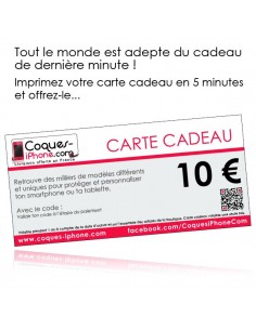 Carte Cadeau de 10 2