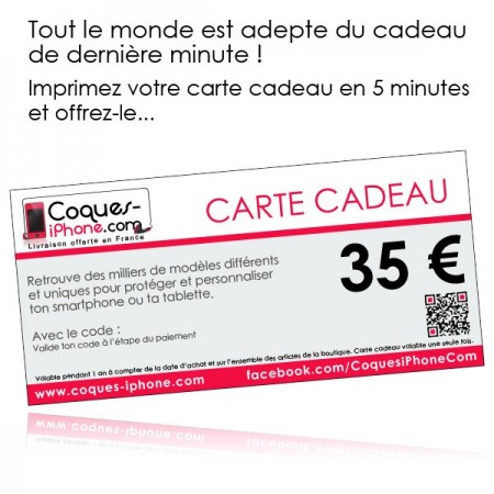 Carte Cadeau de 35