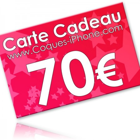 Carte Cadeau de 70 Carte Cadeau de 70