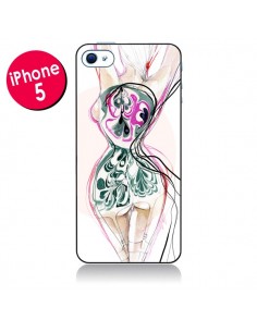 Coque Femme en fleurs pour iPhone 5 - Elisaveta Stoilova