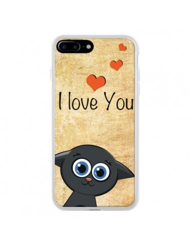 Coque iPhone 7 Plus et 8 Plus Cute Cat - Nico