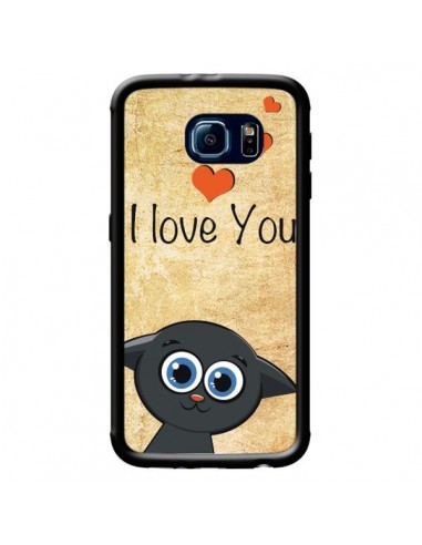 Coque Cute Cat pour Samsung Galaxy S6 - Nico