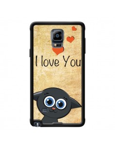 Coque Cute Cat pour Samsung Galaxy Note 4 - Nico