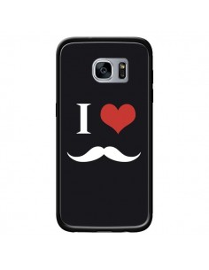 Coque I Love Moustache pour Samsung Galaxy S7 - Nico