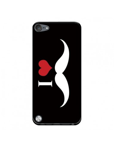 Coque I Love Moustache Big pour iPod Touch 5/6 et 7 - Nico