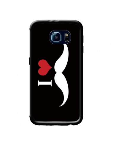 Coque I Love Moustache Big pour Samsung Galaxy S6 - Nico