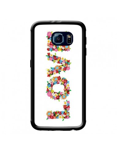 Coque Love Fleurs pour Samsung Galaxy S6 - Nico