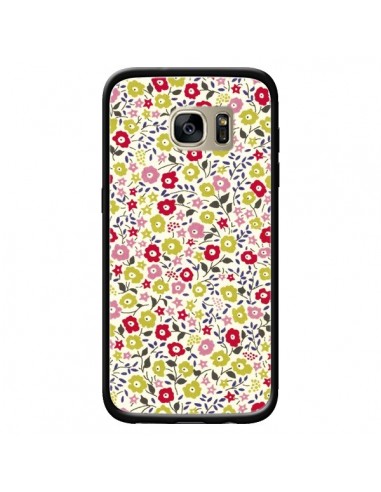Coque Liberty Fleurs pour Samsung Galaxy S7 Edge - Nico