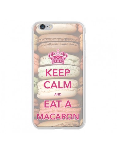 Coque iPhone 6 Plus et 6S Plus Keep Calm and Eat A Macaron - Nico