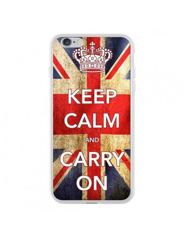 Coque iPhone 6 Plus et 6S Plus Keep Calm and Carry On - Nico