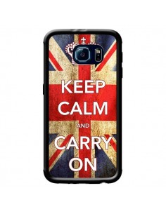 Coque Keep Calm and Carry On pour Samsung Galaxy S6 - Nico