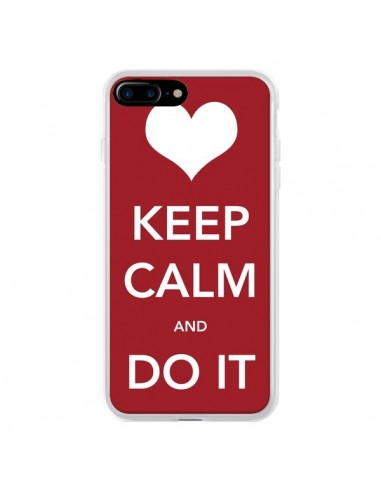Coque iPhone 7 Plus et 8 Plus Keep Calm and Do It - Nico