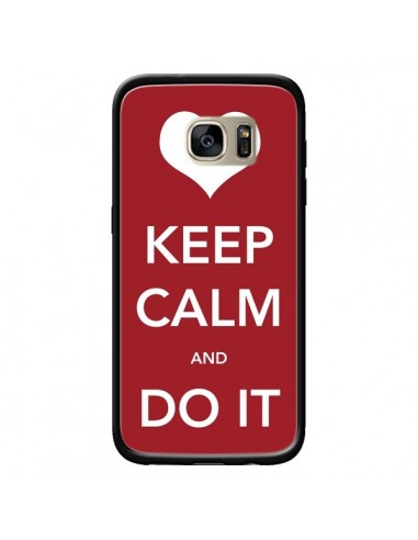 Coque Keep Calm and Do It pour Samsung Galaxy S7 Edge - Nico