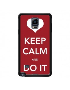 Coque Keep Calm and Do It pour Samsung Galaxy Note 4 - Nico