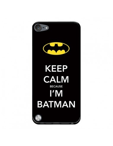Coque Keep Calm because I'm Batman pour iPod Touch 5/6 et 7 - Nico