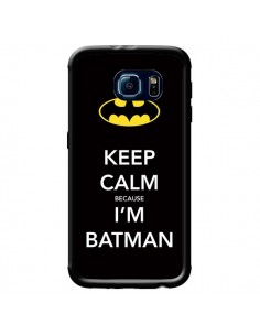Coque Keep Calm because I'm Batman pour Samsung Galaxy S6...
